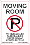 No Parking Moving Room