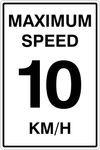 Maximum Speed 10KM/H